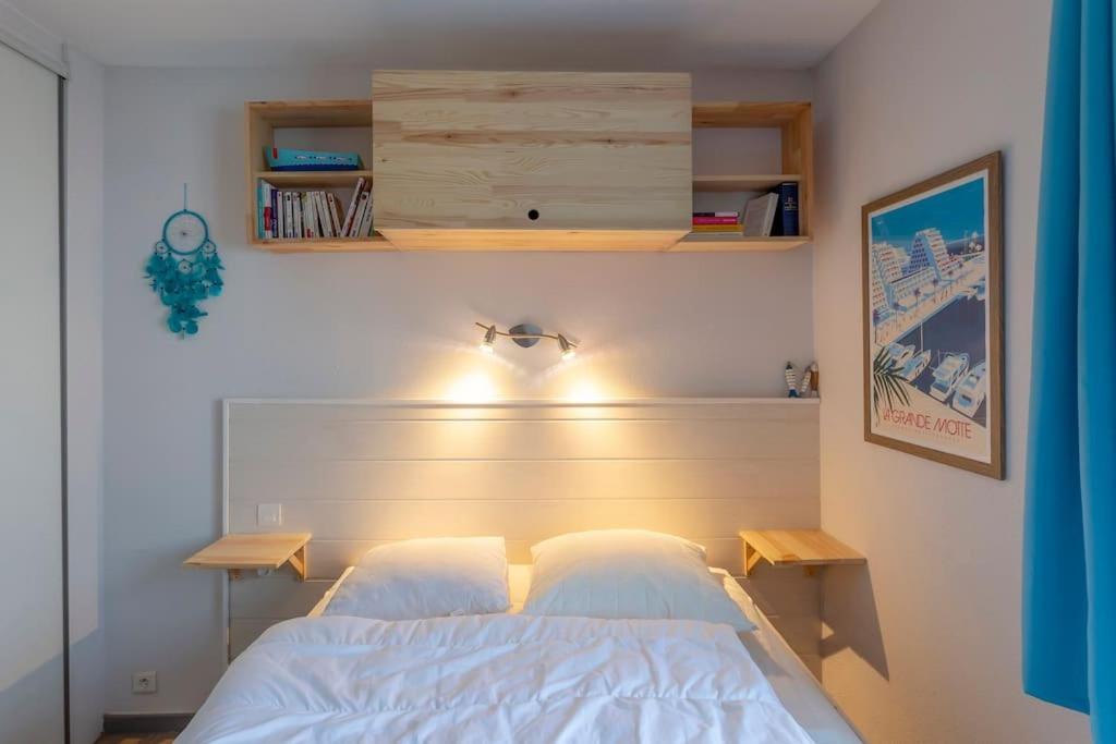 Chez Laurence - Elegant Appartement Climatise Avec Wifi Et Parking La Grande-Motte Exterior foto